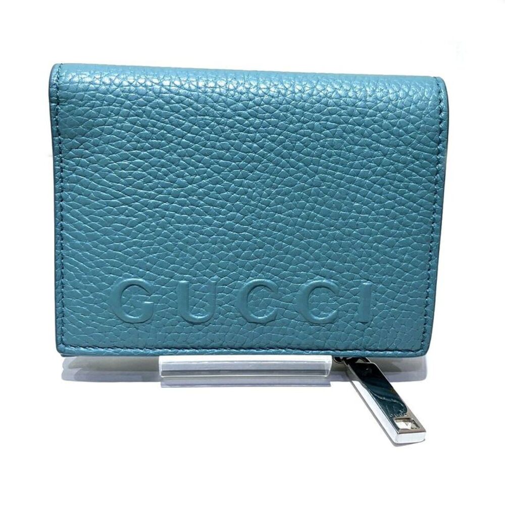 Gucci Emboss Logo Leather Wallet Limited